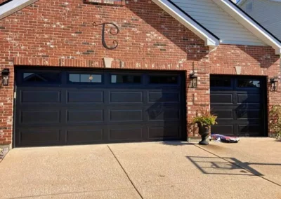 A garage door installation by west county garage door service