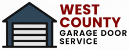 This is an image of the logo for West County Garage Door Service.